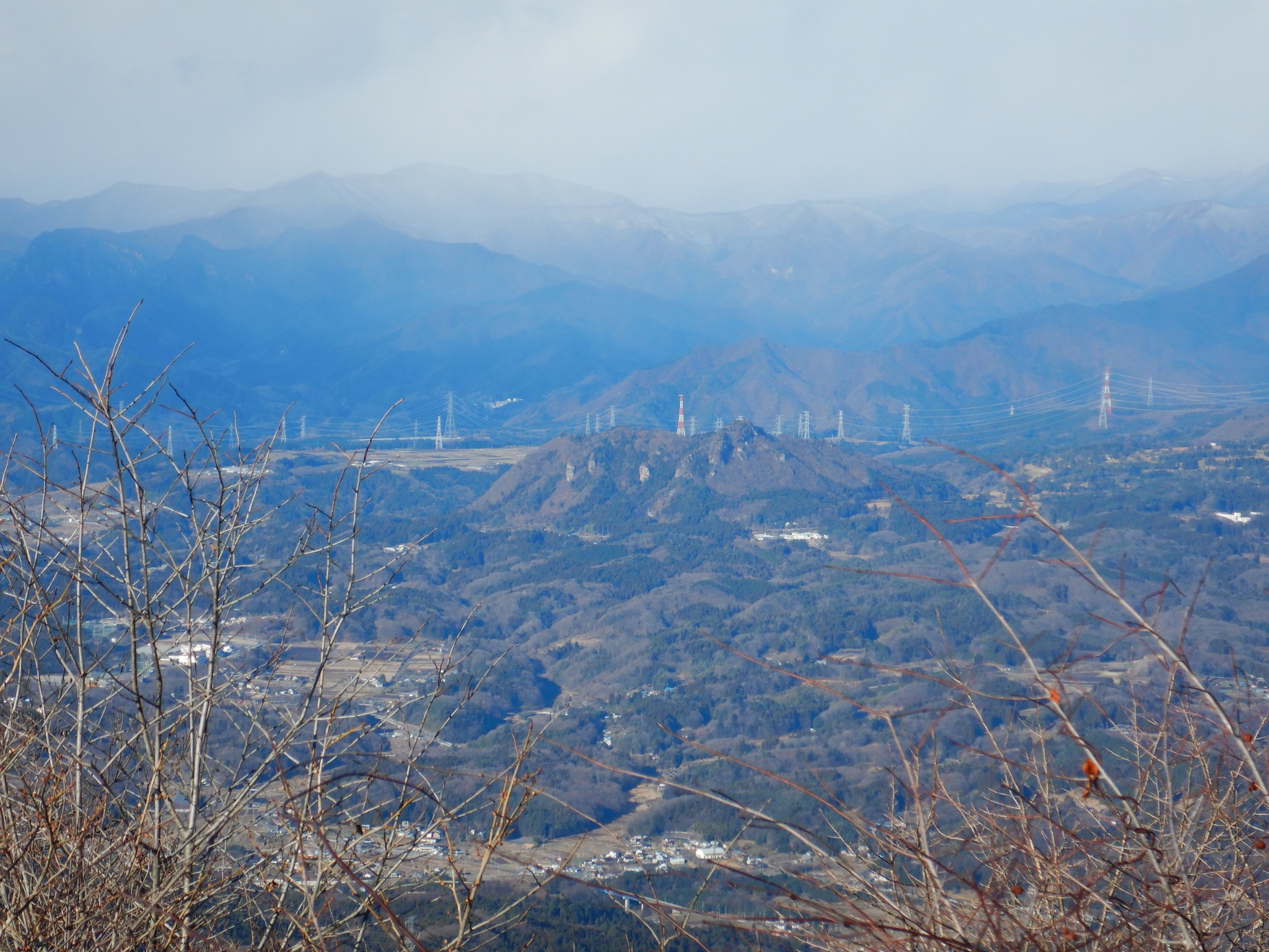 「十二ヶ岳」山頂からの眺望