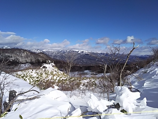 草津スキー場からの景色